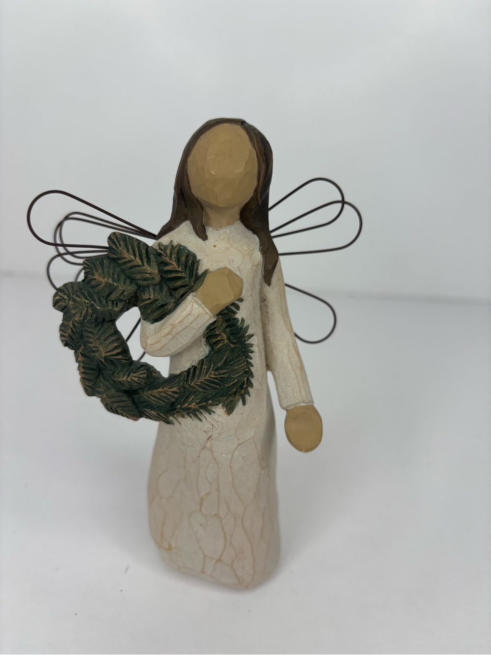 Willow Tree Angel of Winter Figurine Susan Lordi Cottagecore Rustic Home Decor